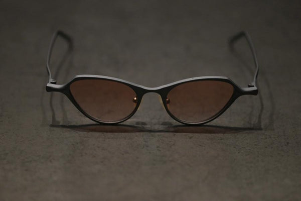 RIGARDS*UJOH Grey Textured-Frame Carmine Glasses RG0123UJOH